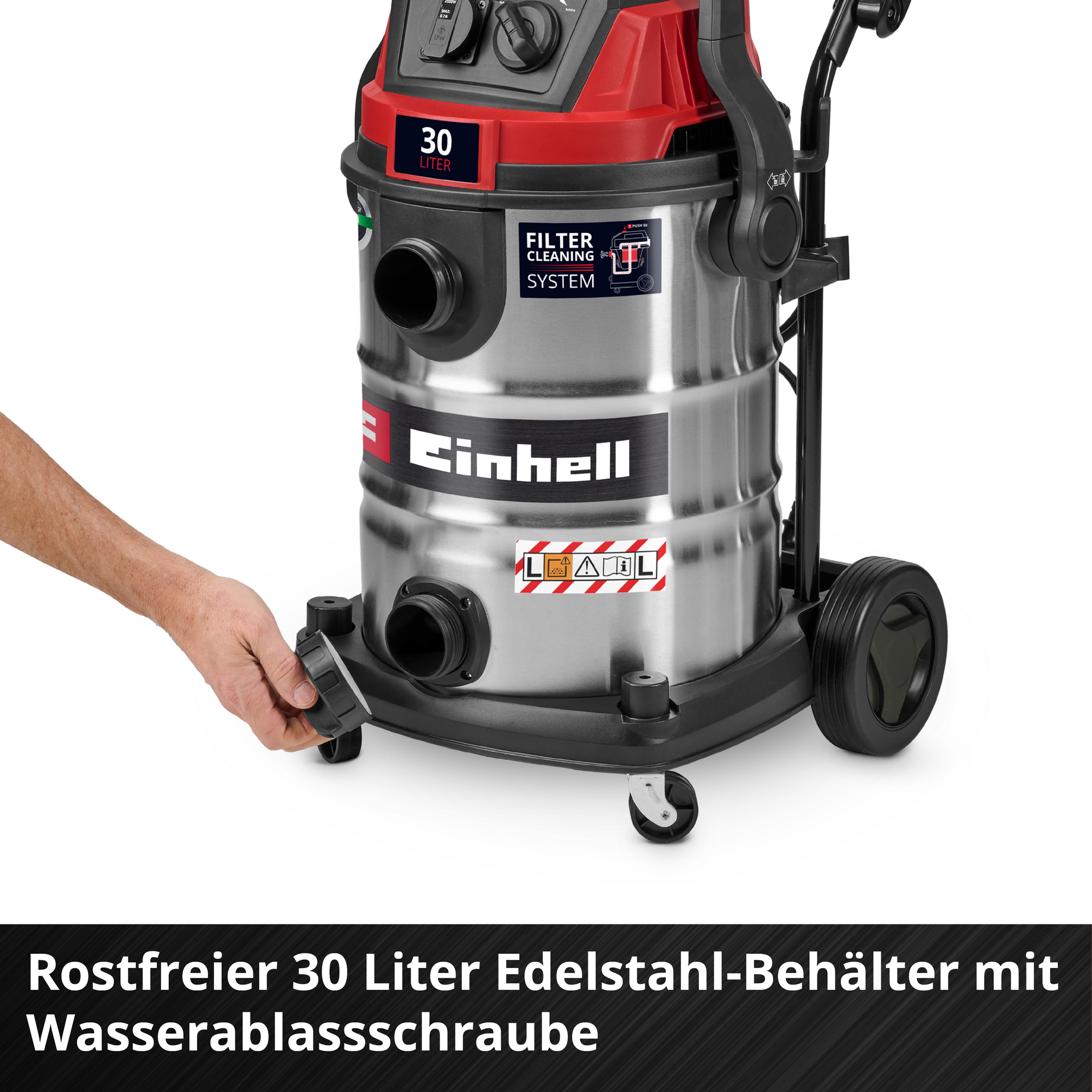 Nass-Trockensauger 'TE-VC 3080 SACL' 1150 W