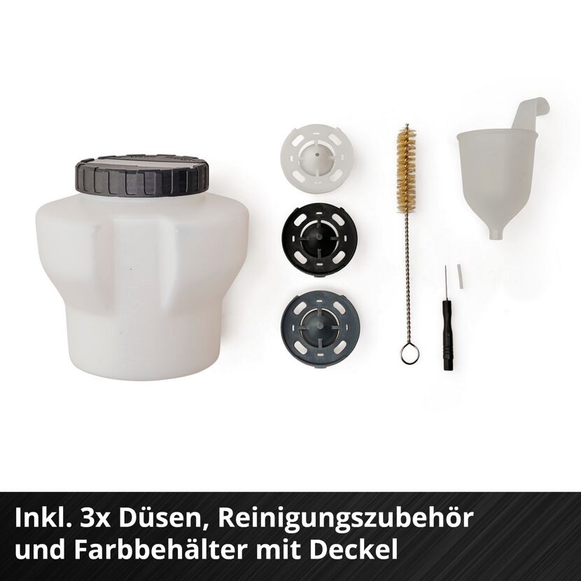Akku-Farbsprühsystem 'TE-SY 18/90 Li-Solo' ohne Akku