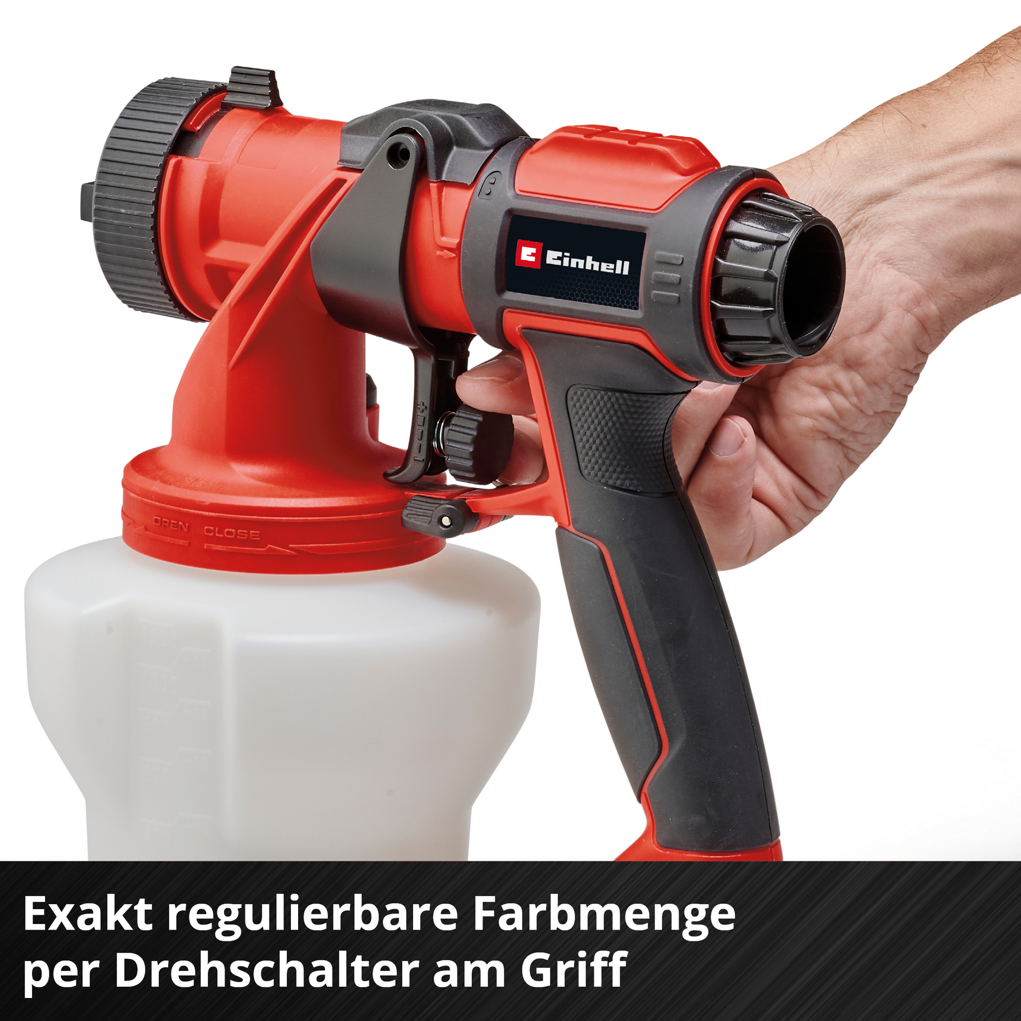 Akku-Farbsprühsystem 'TE-SY 18/90 Li-Solo' ohne Akku