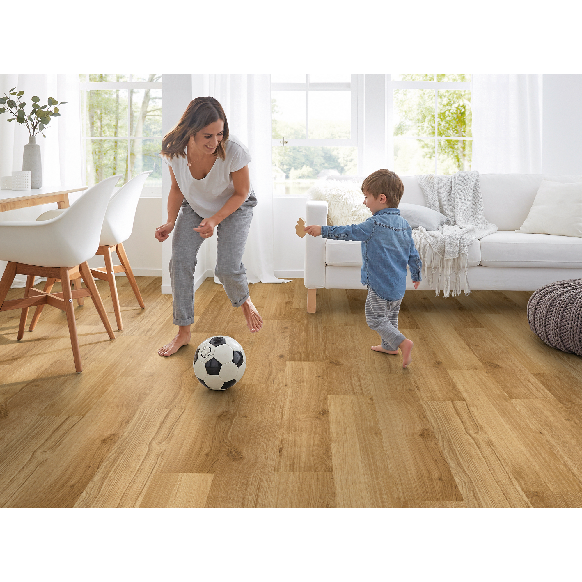 Designboden 'Freestyle Access' Oak Cliff Goldenrod 8 mm