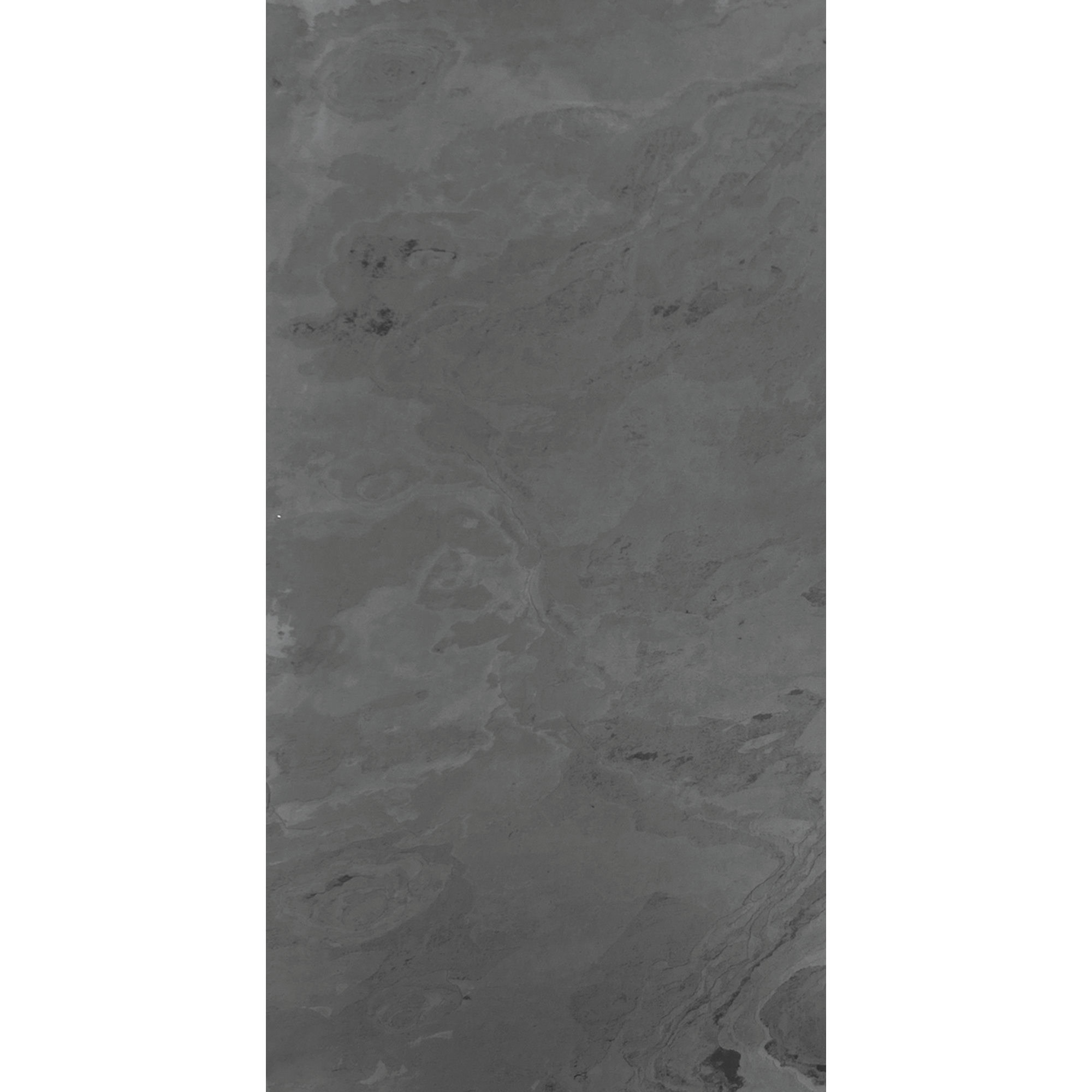 Wandpaneel 'Modular Wall 11302B Black Slate Stone' grau 52 x 104 cm