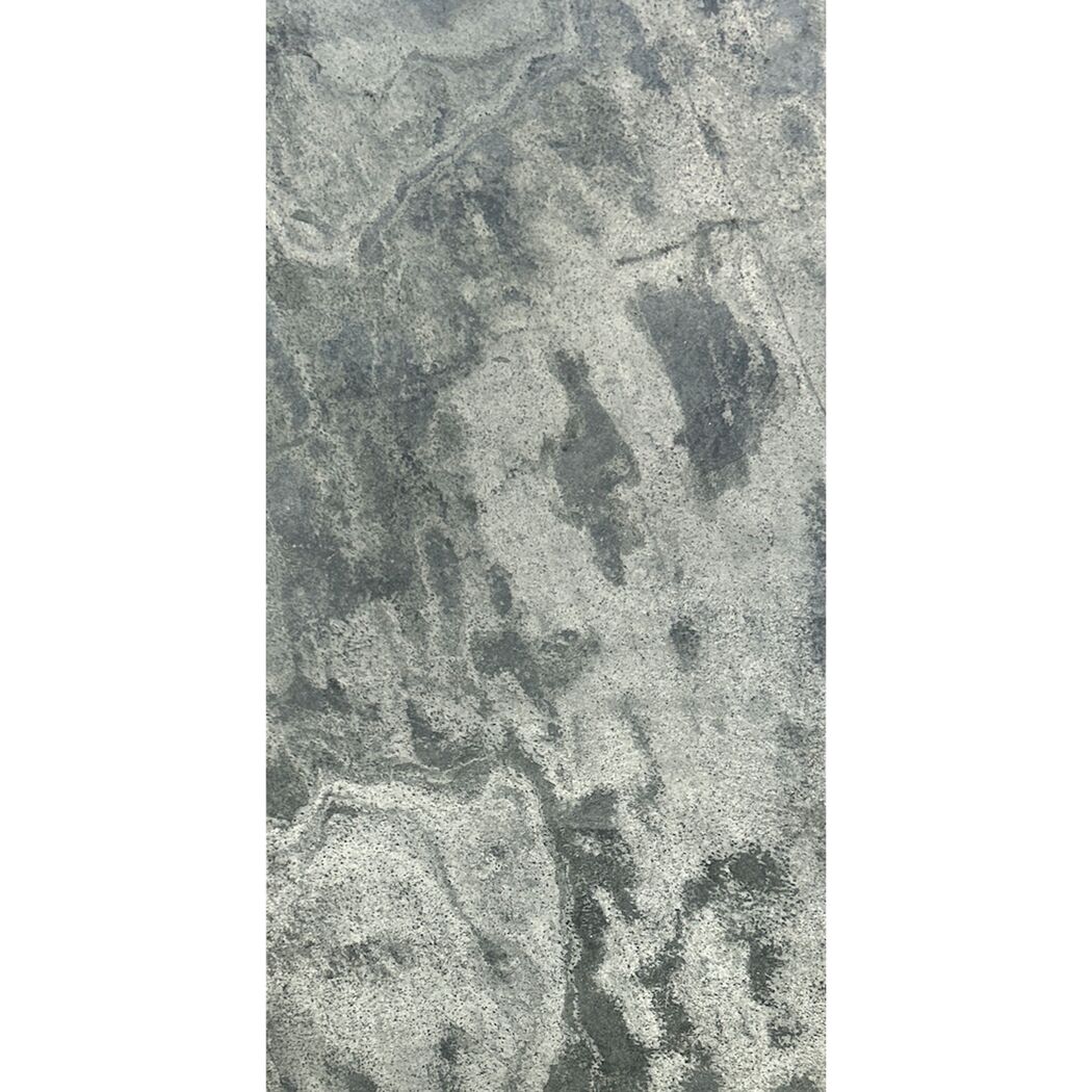 Wandpaneel 'Modular Wall 11303B Diamond Slate Stone' grau 52 x 104 cm