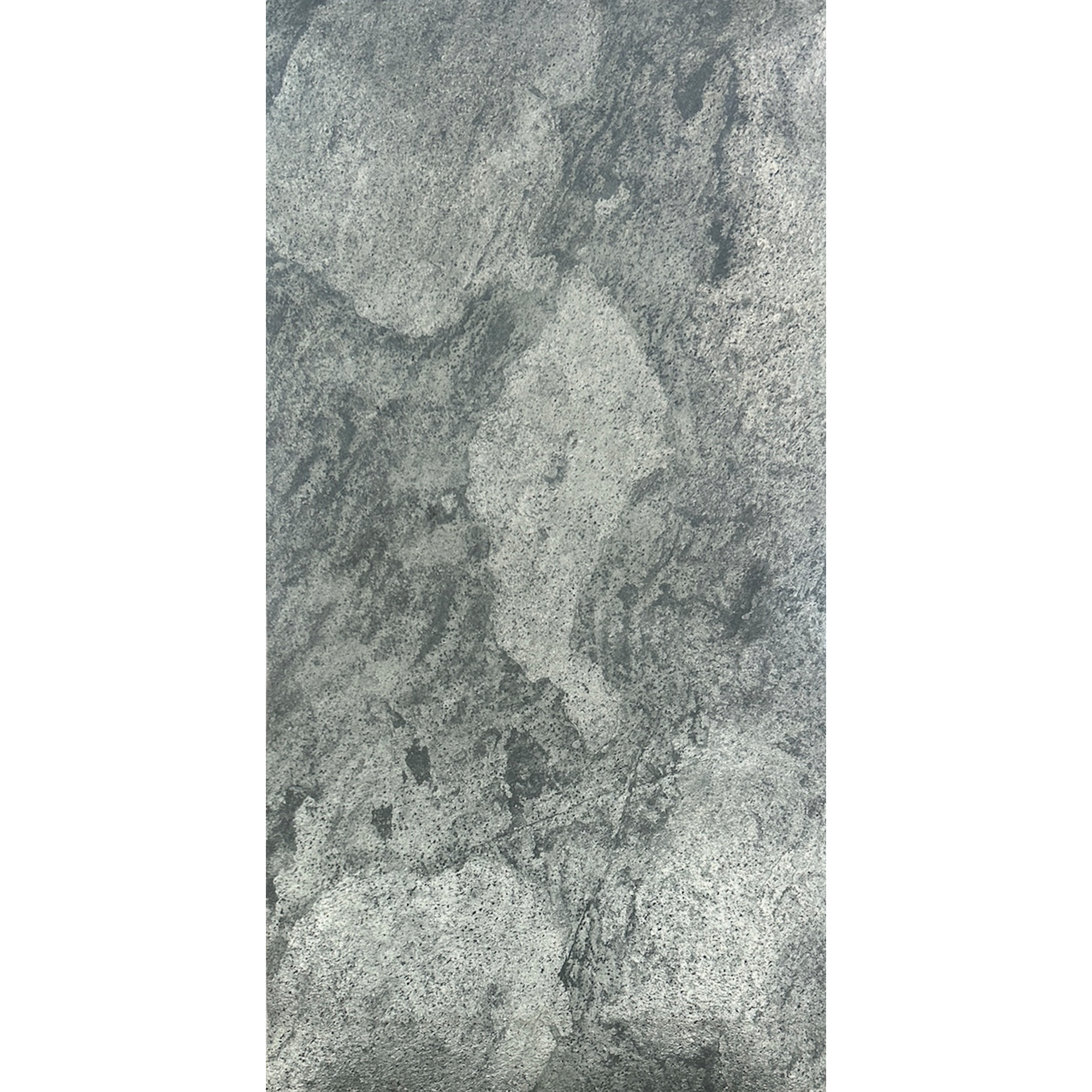 Wandpaneel 'Modular Wall 11303B Diamond Slate Stone' grau 52 x 104 cm