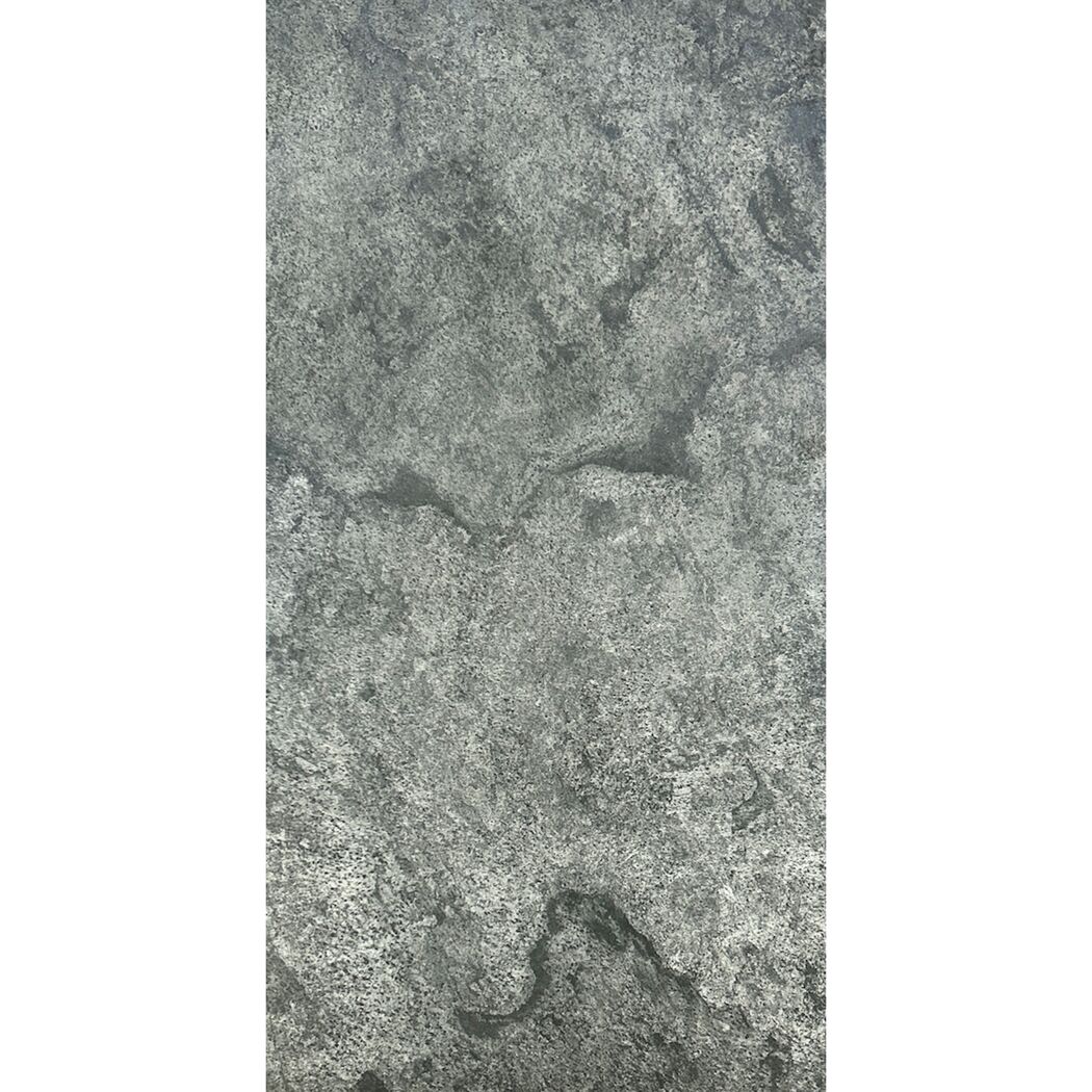 Wandpaneel 'Modular Wall 11303B Diamond Slate Stone' grau 52 x 104 cm