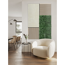 Wandpaneel 'Modular Wall 11304B Ivory Sandstone Stone' grau 52 x 104 cm