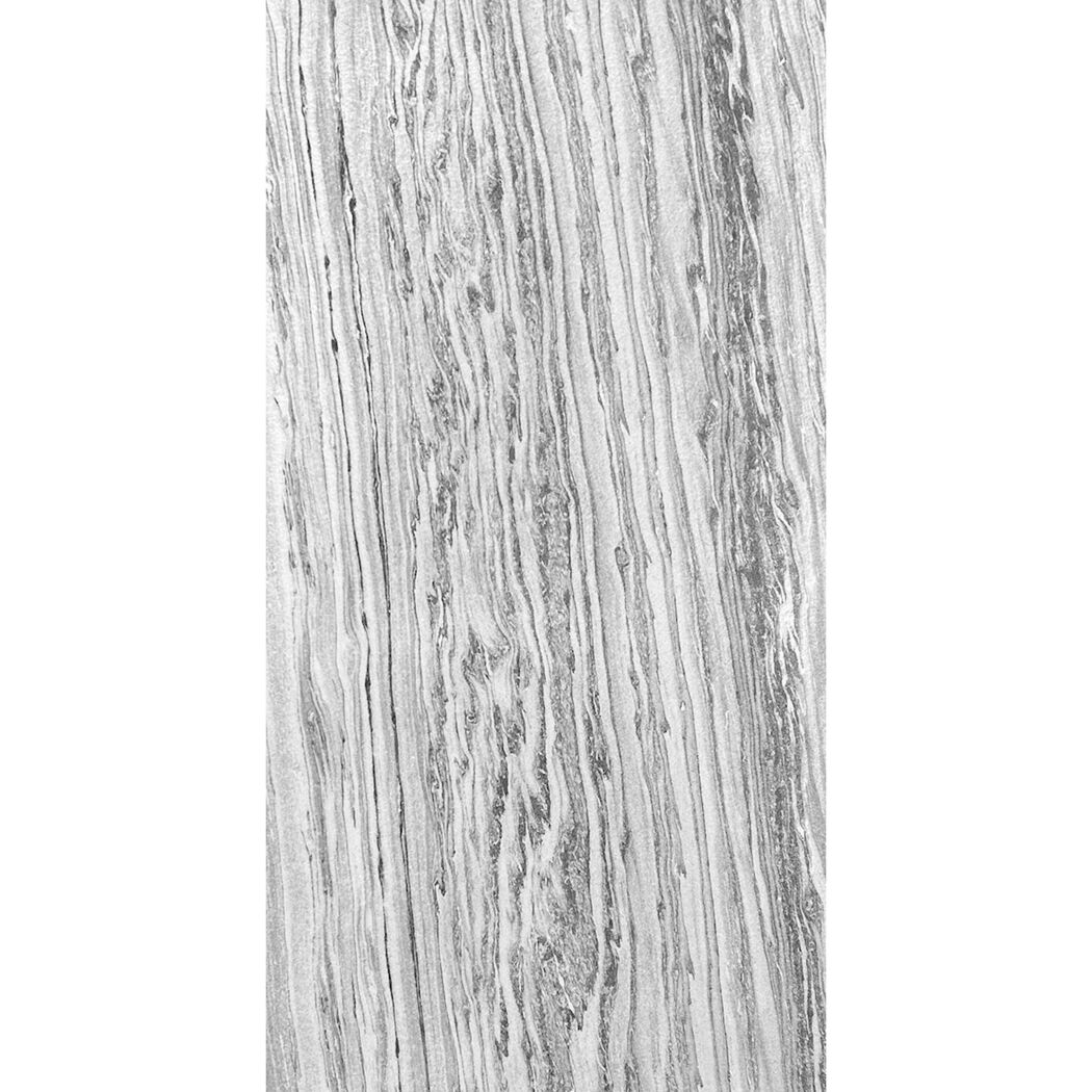 Wandpaneel 'Modular Wall 11305B Arctic Marble Stone' grau 52 x 104 cm