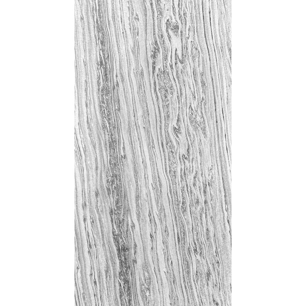 Wandpaneel 'Modular Wall 11305B Arctic Marble Stone' grau 52 x 104 cm