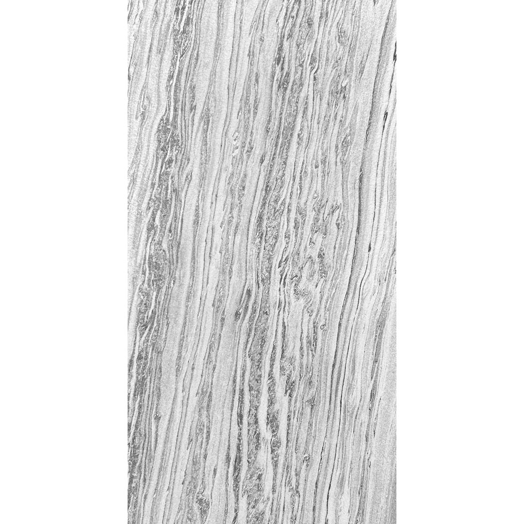 Wandpaneel 'Modular Wall 11305B Arctic Marble Stone' grau 52 x 104 cm