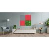 Wandpaneel 'Modular Wall PET 11203A' grau 52 x 52 cm