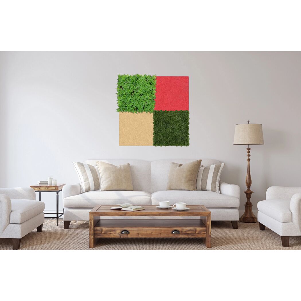 Wandpaneel 'Modular Wall PET 11205A' 52 x 52 cm
