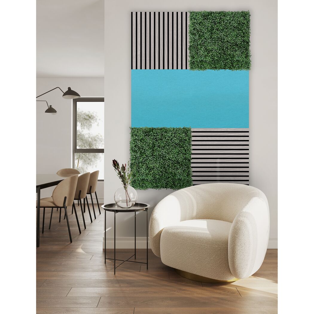 Wandpaneel 'Modular Wall PET 11204B' 52 x 104 cm