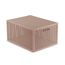 Aufbewahrungsbox 'Kaya' altrosa 37,6 × 30 × 20,7 cm