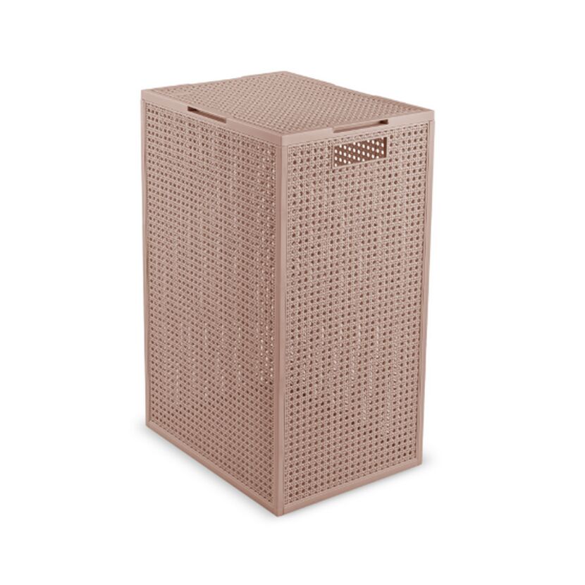 Wäschebox 'Kaya' altrosa 60 l 38 × 29 × 58,5 cm