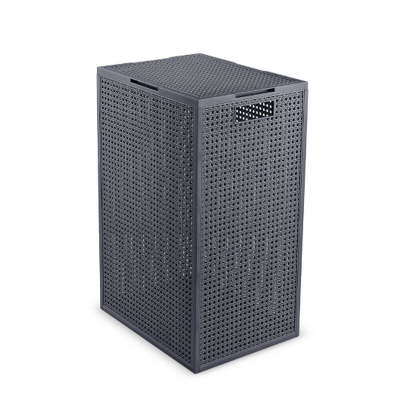 Wäschebox 'Kaya' anthrazit 60 l 38 × 29 × 58,5 cm