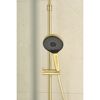 Duschsystem 'Glaia' mit Thermostat mattgold
