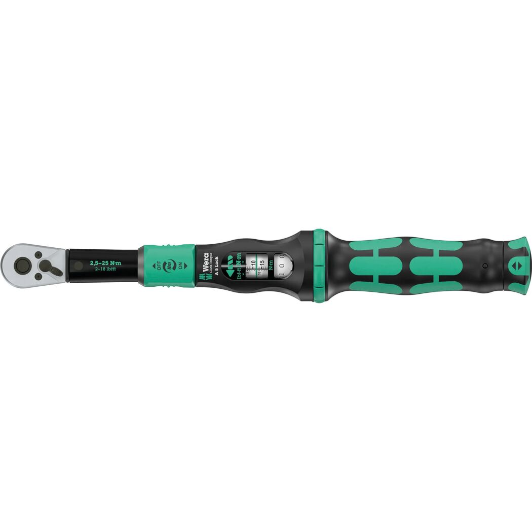 Drehmomentschlüssel 'Click-Torque Lock A 5' 2,5-25 Nm einstellbar