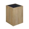 Pflanzgefäß 'Mia' Holz 33,5 x 50 x 33,5 cm