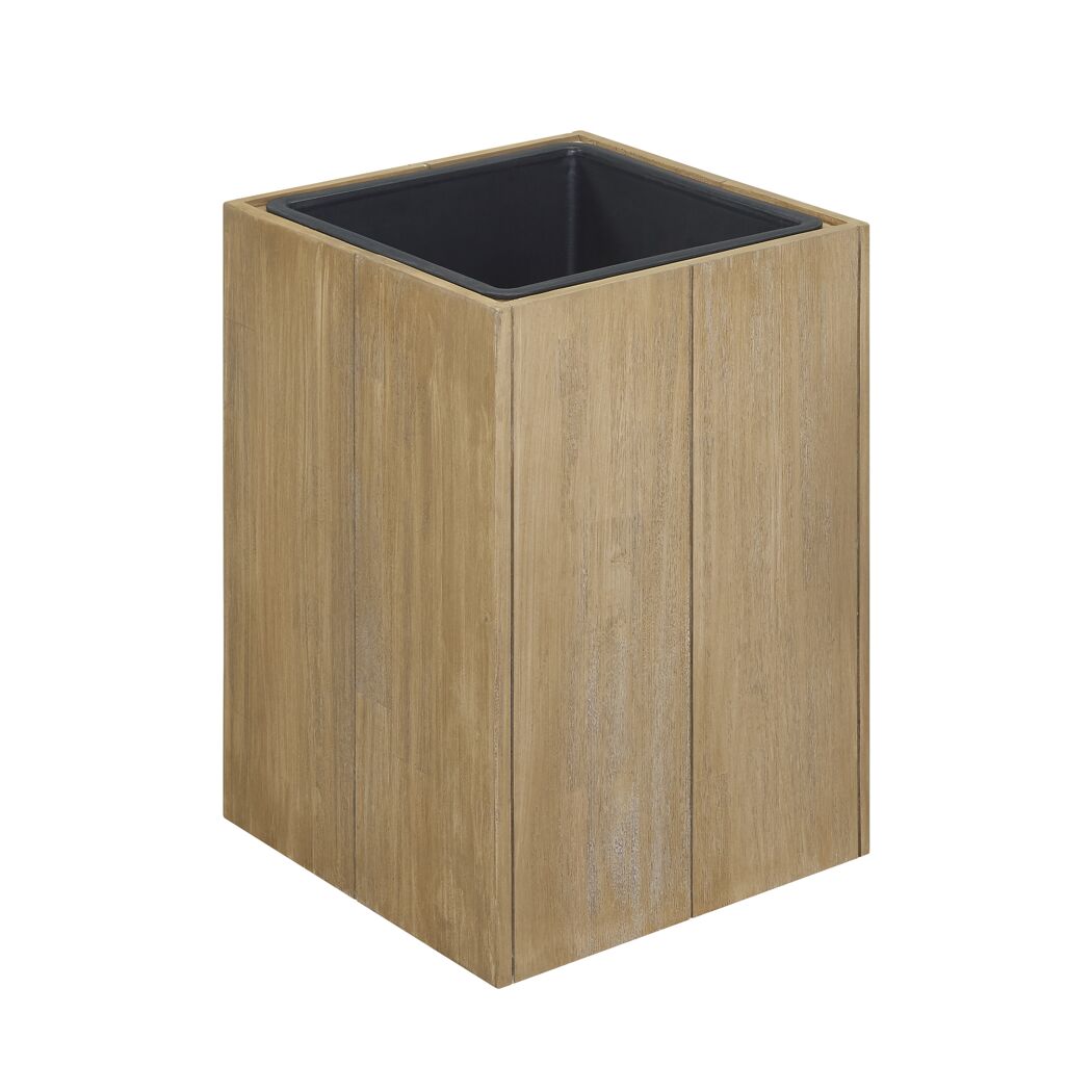 Pflanzgefäß 'Mia' Holz 33,5 x 50 x 33,5 cm