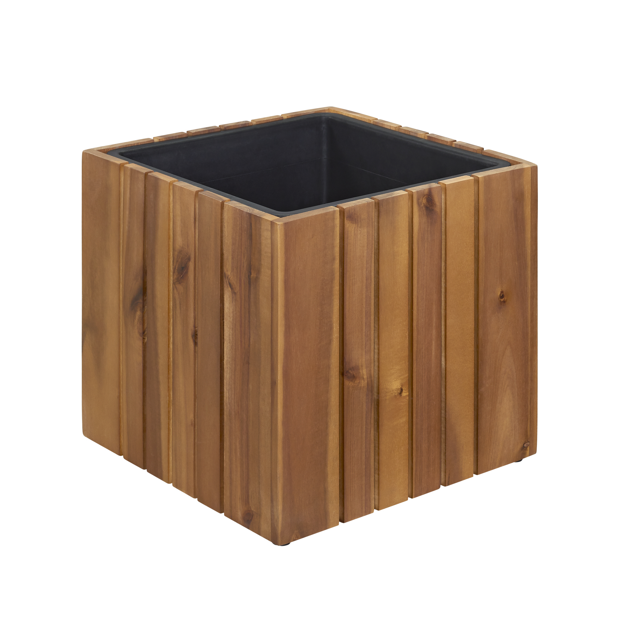 Pflanzgefäß 'Filipp' Holz 32,5 x 32 x 32,5 cm