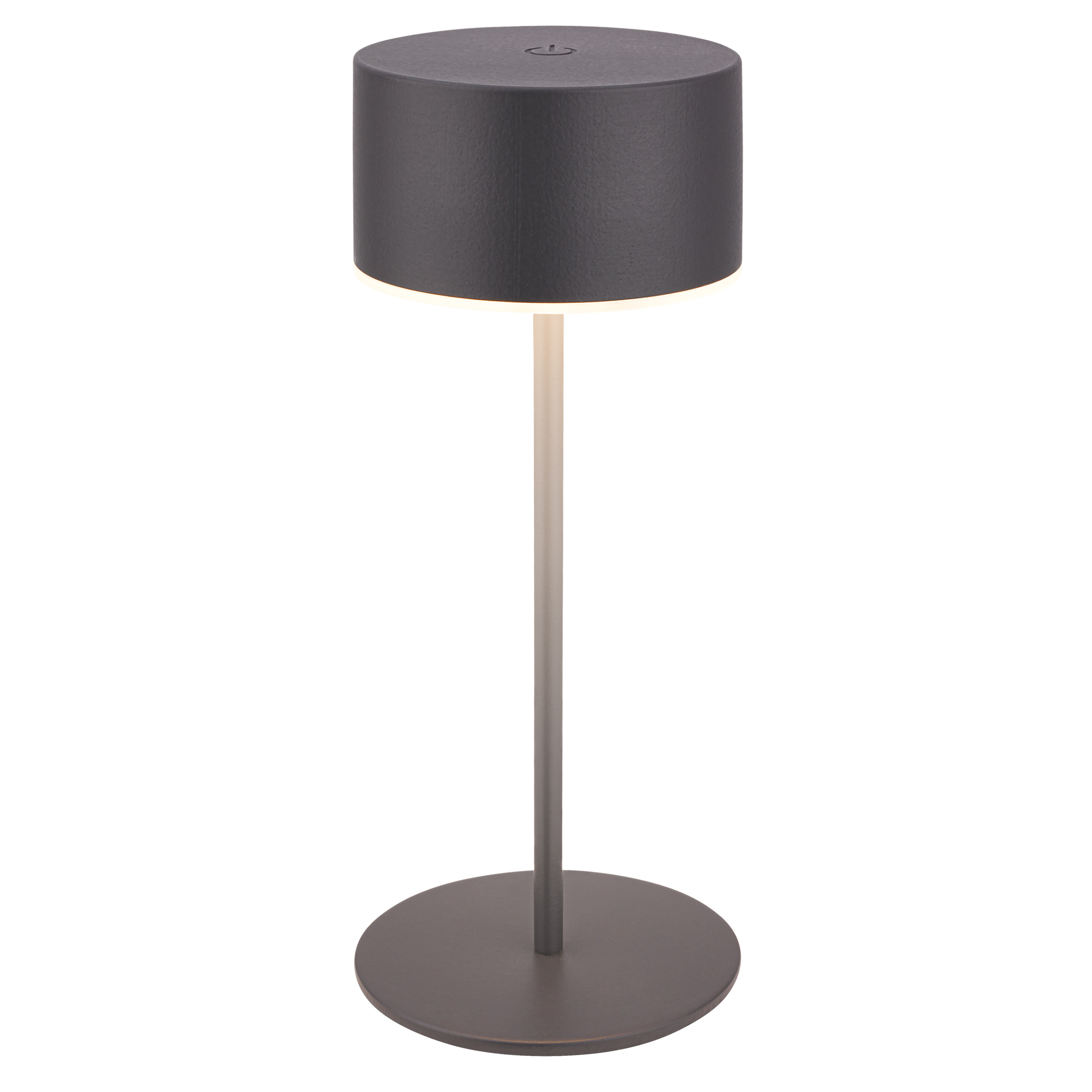 Akku-LED-Tischleuchte 'Kira' anthrazit 2,6 W 150 lm 2700 K