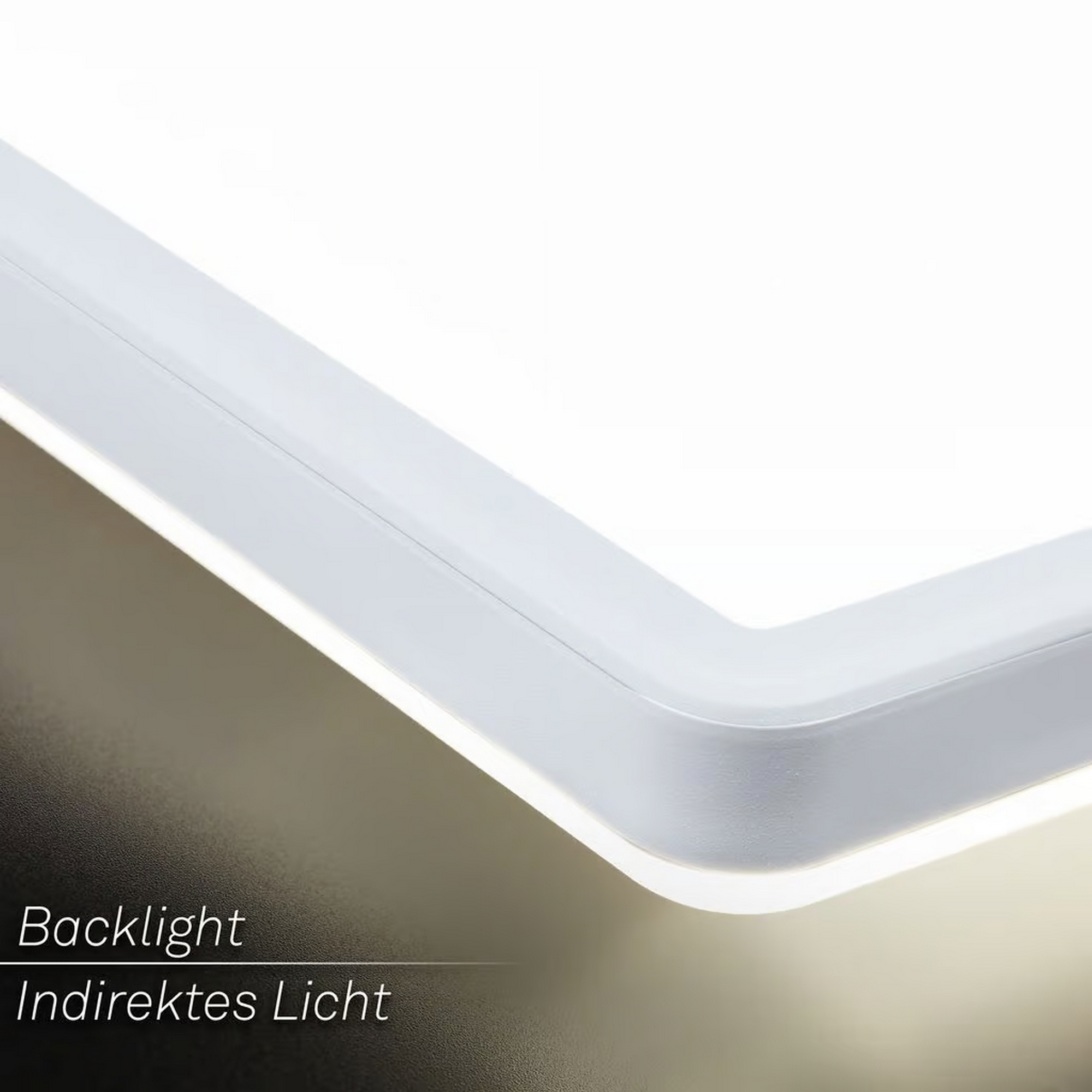 LED-Deckenleuchte 'Slim Case' 22 W weiß 42 x 42 cm