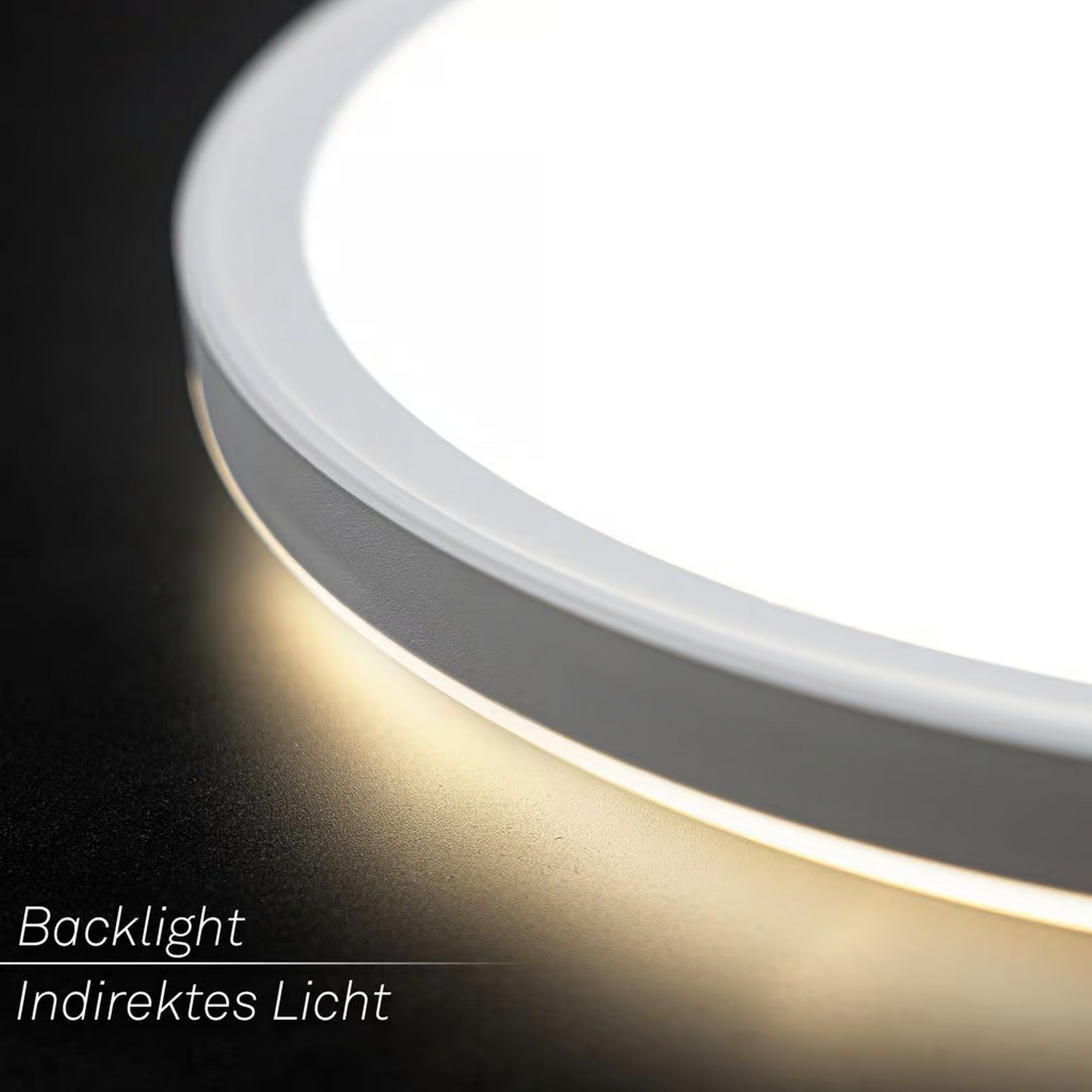 LED-Deckenleuchte 'Slim Case' 18 W weiß Ø 29,5 cm