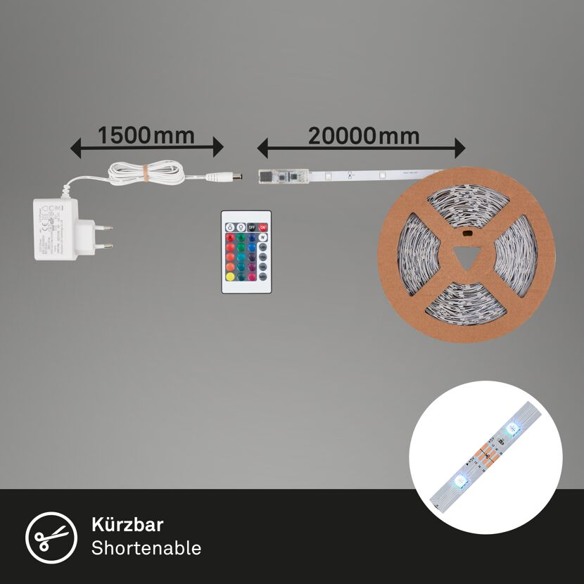 LED-Streifen 'Stripe' 20 m 16 W