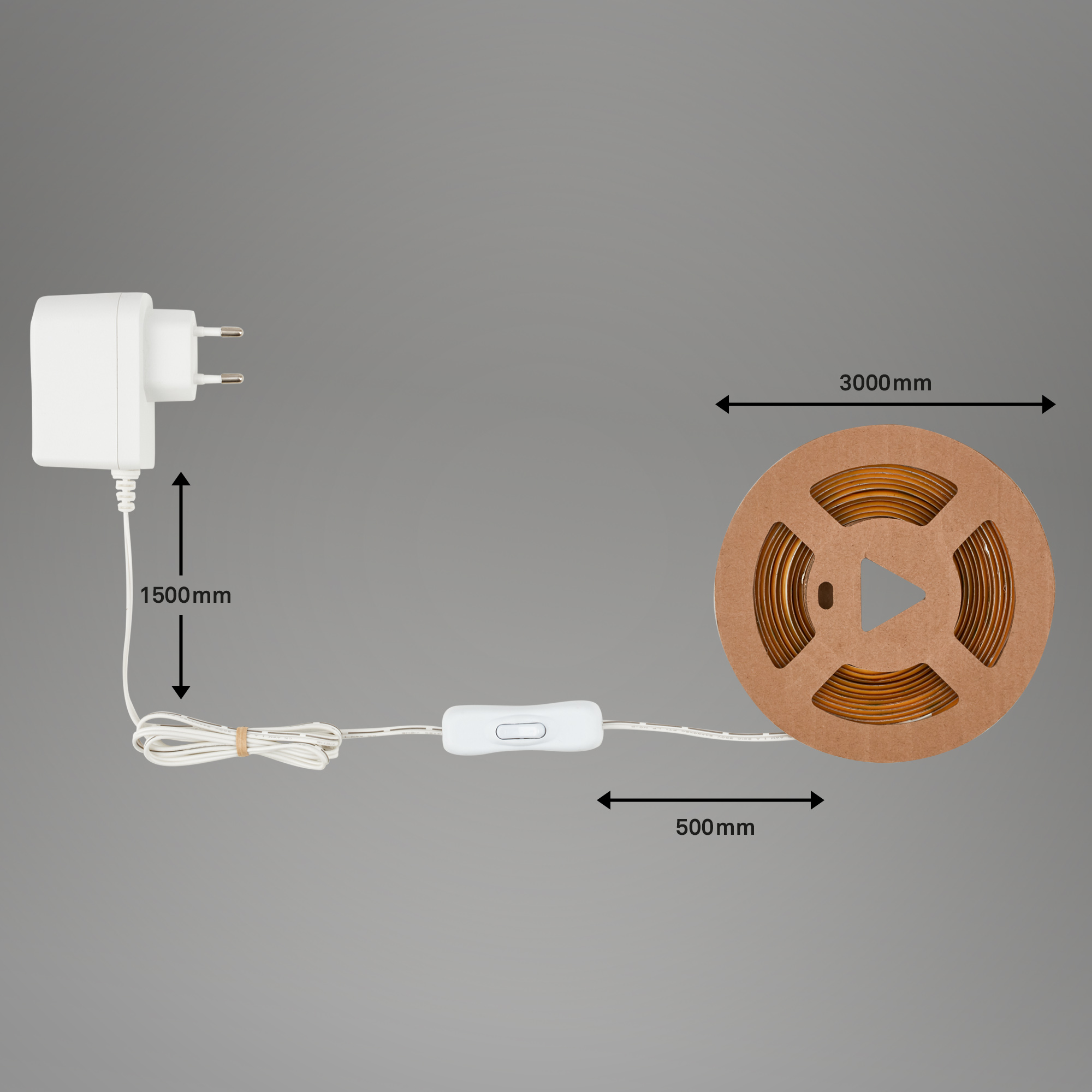 LED-Streifen 'Stripe' 3 m 1650 lm