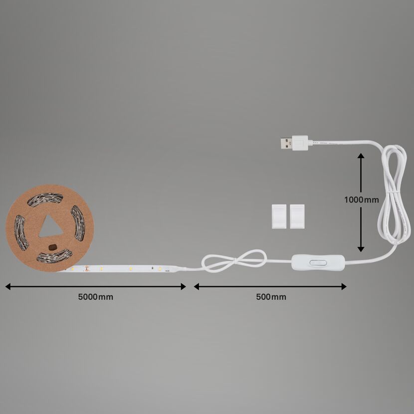 LED-Streifen 'Varma' 5 m 500 lm