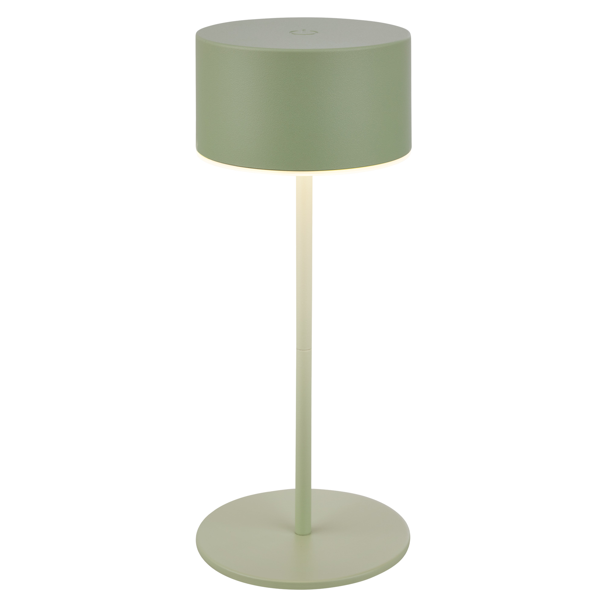 Akku-LED-Tischleuchte 'Kira' salbeigrün 2,6 W 150 lm 2700 K