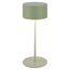 Akku-LED-Tischleuchte 'Kira' salbeigrün 2,6 W 150 lm 2700 K