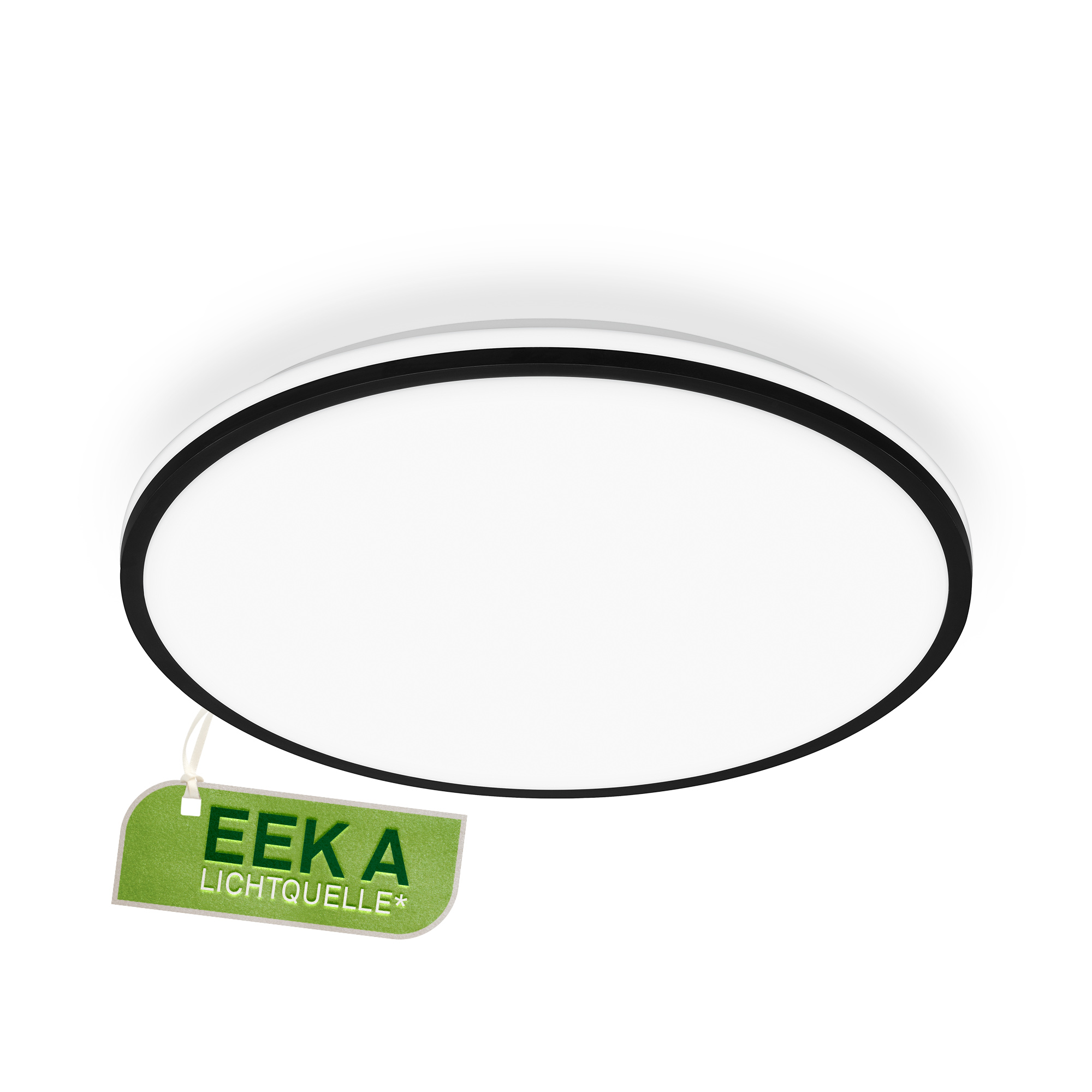 LED-Deckenleuchte 'Lana A' Ø 33 cm schwarz 1800 lm