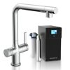 Sprudelwasser-Spültischarmatur 'Aquastar Premium' verchromt, mit Kühl- und Filtersystem