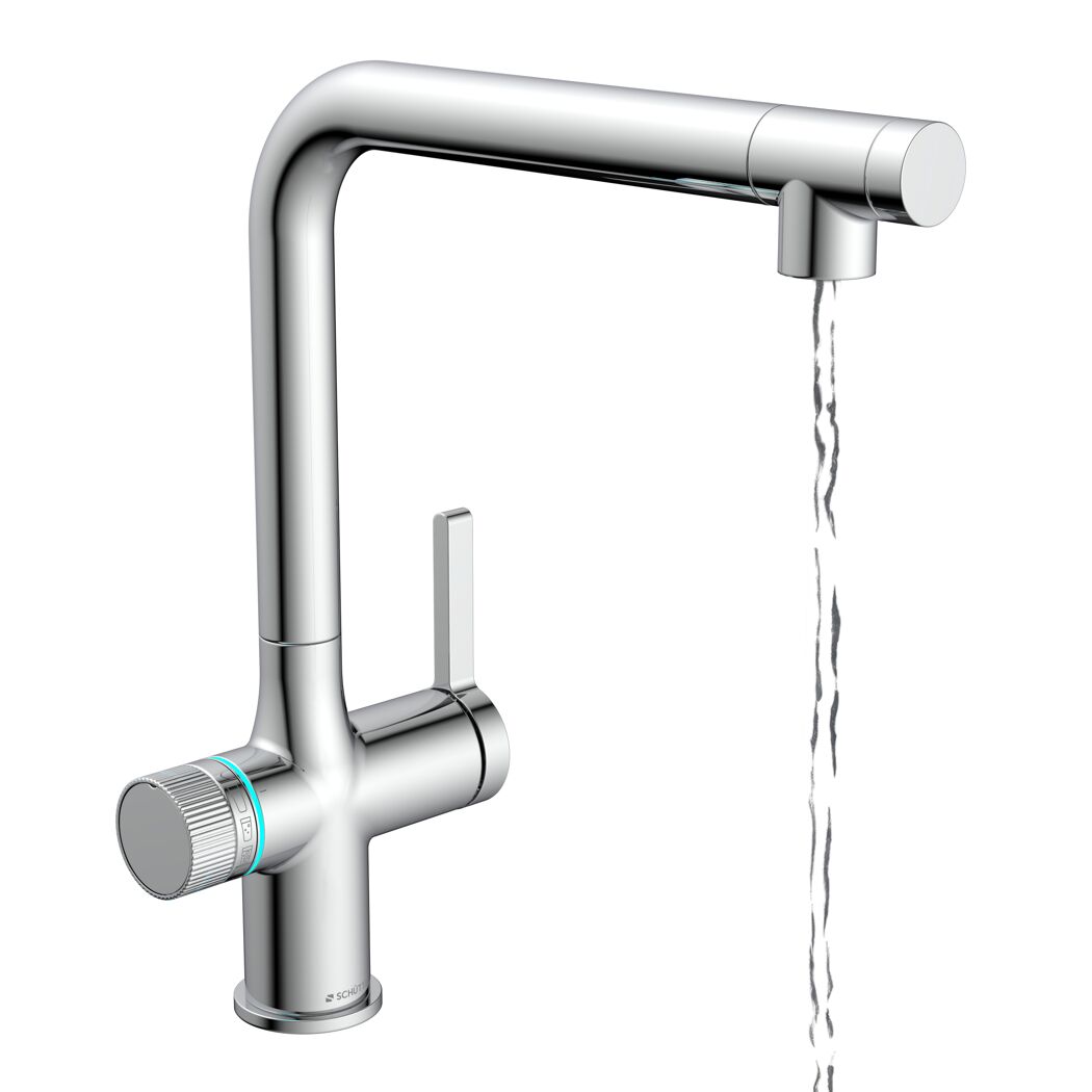 Sprudelwasser-Spültischarmatur 'Aquastar Premium' verchromt, mit Kühl- und Filtersystem