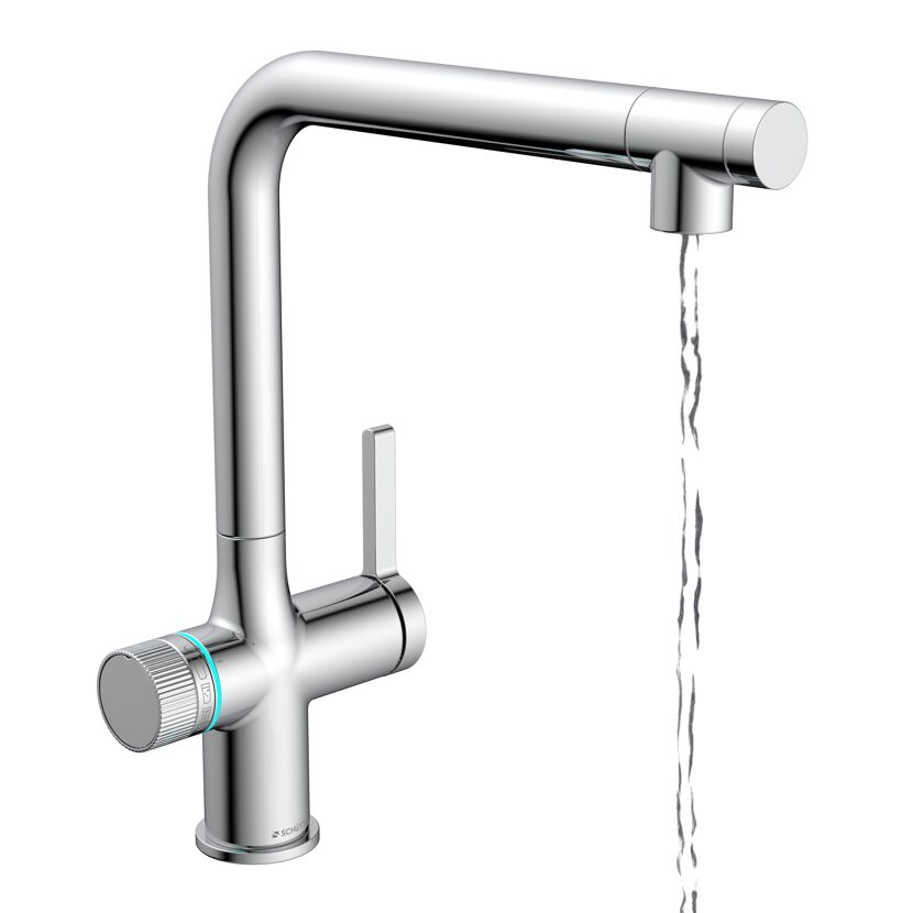 Sprudelwasser-Spültischarmatur 'Aquastar Premium' verchromt, mit Kühl- und Filtersystem