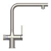 Sprudelwasser-Spültischarmatur 'Aquastar Premium' verchromt matt, mit Kühl- und Filtersystem