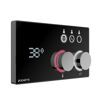 Digitales Duschsystem 'Aquadot' schwarz, mit Smart Control