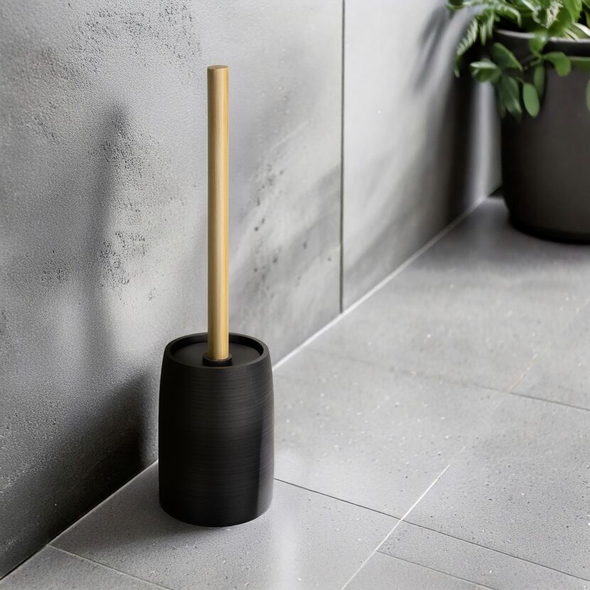 WC-Garnitur 'Altavalle' natur Bambus 10.5 x 38.5 x 10.5 cm