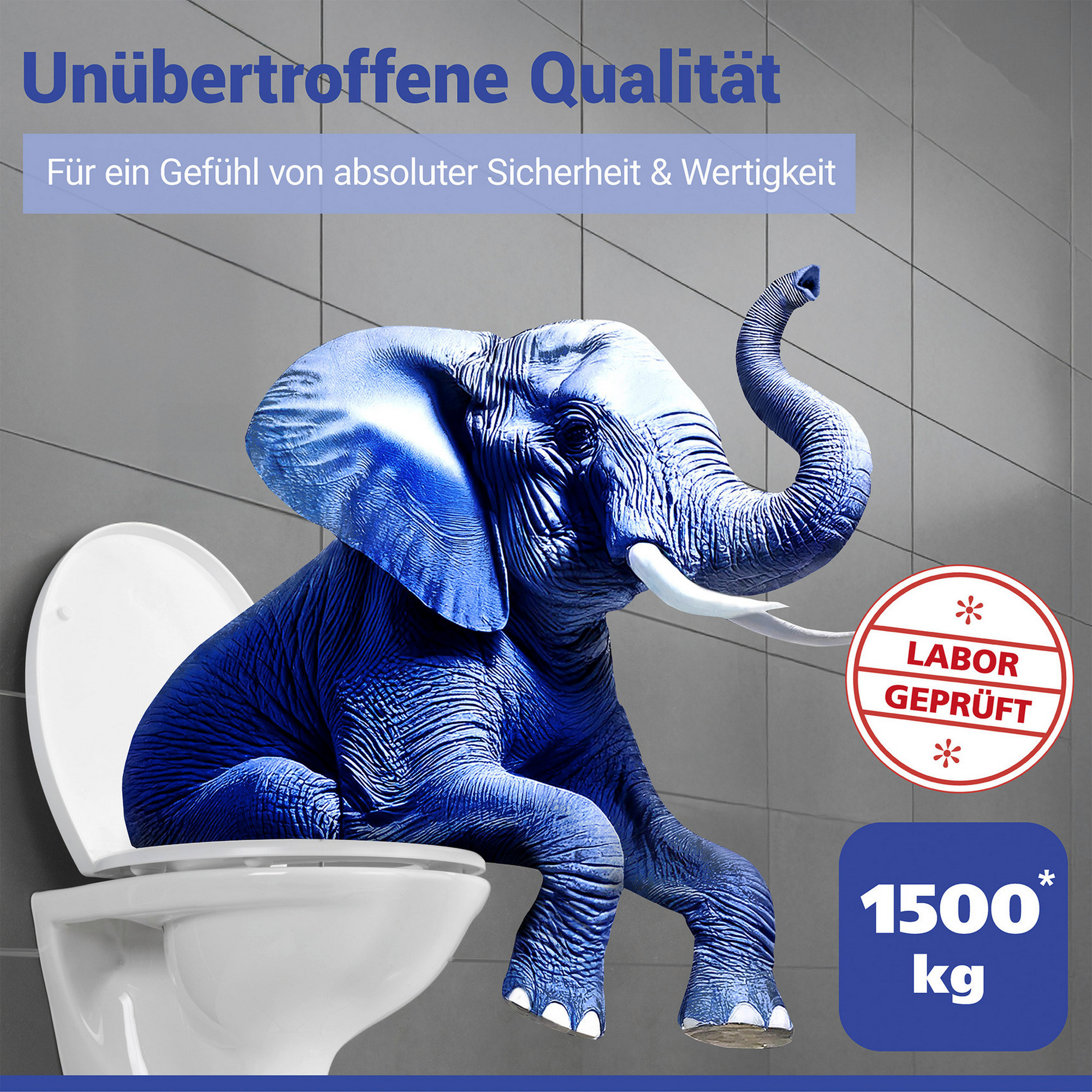 WC-Sitz 'Crevada' mit Absenkautomatik weiß