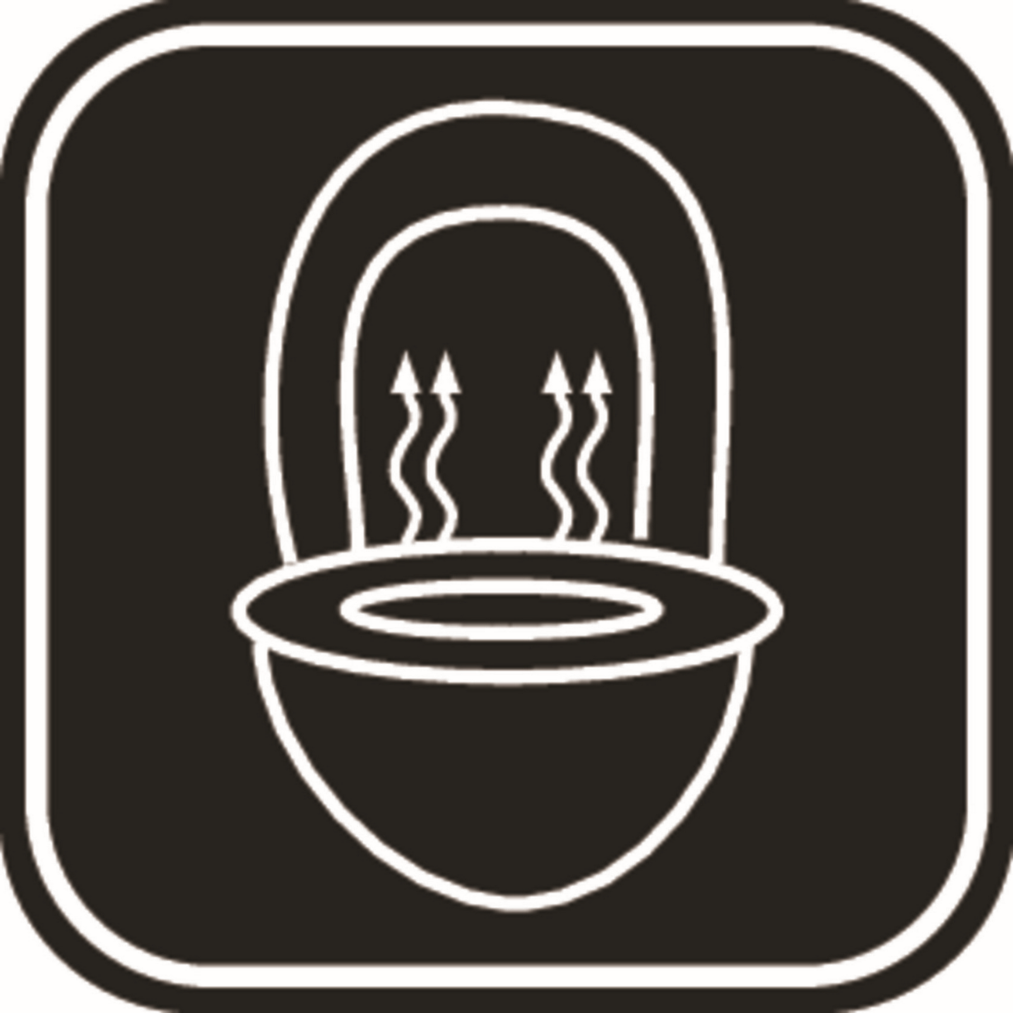 WC-Sitz 'Crevada' mit Absenkautomatik weiß