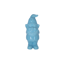 Gartenzwerg blau 25 x 10 x 9,5 cm