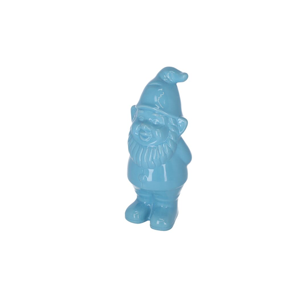 Gartenzwerg blau 25 x 10 x 9,5 cm