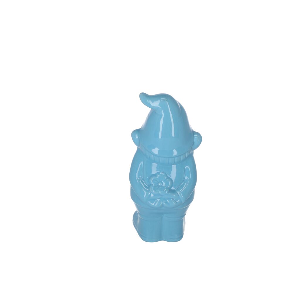 Gartenzwerg blau 25 x 10 x 9,5 cm
