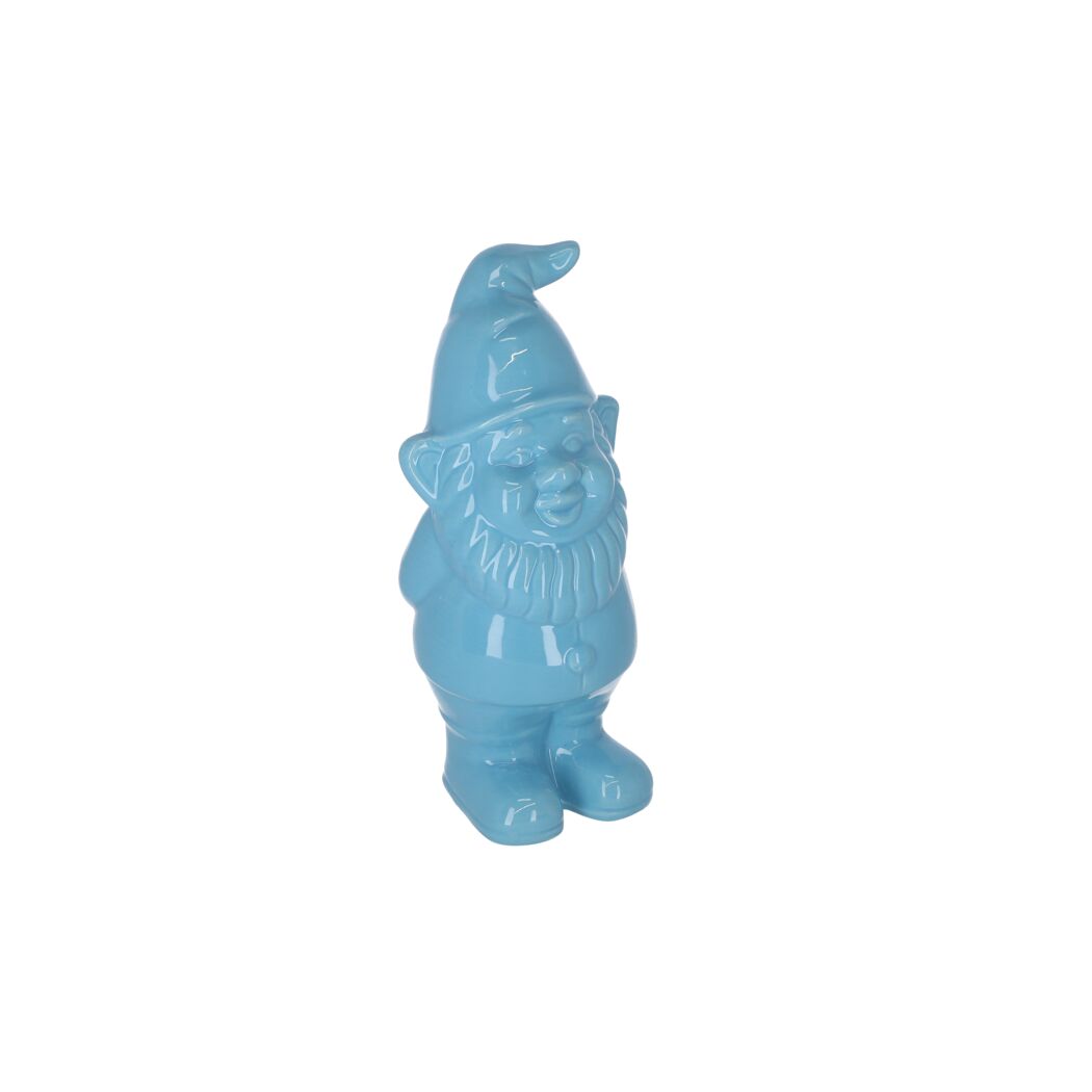 Gartenzwerg blau 25 x 10 x 9,5 cm