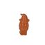 Gartenzwerg orange 25 x 10 x 9,5 cm