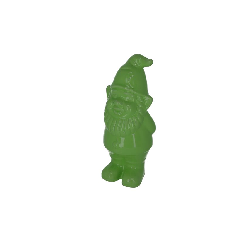 Gartenzwerg grün 25 x 10 x 9,5 cm