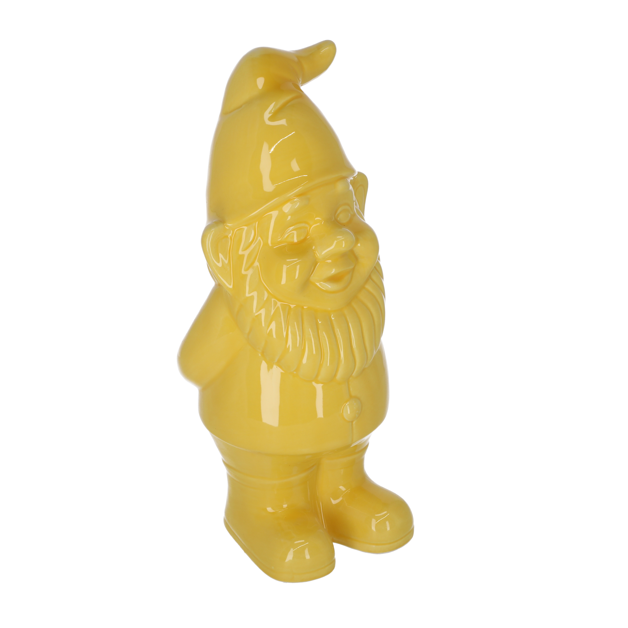 Gartenzwerg gelb 35 cm