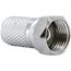 F-Aufdrehstecker 'FST8002 531' Ø 8 mm 2 Stück