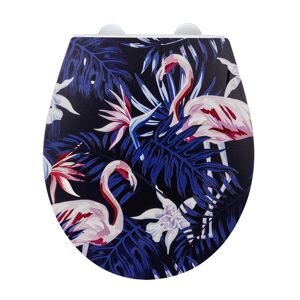 WC-Sitz 'Silvi' mit Absenkautomatik mehrfarbig Duroplast