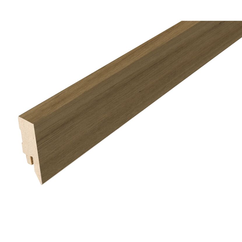 Clip-Sockelleiste Eiche Valora gerade 2400 x 58 x 16 mm
